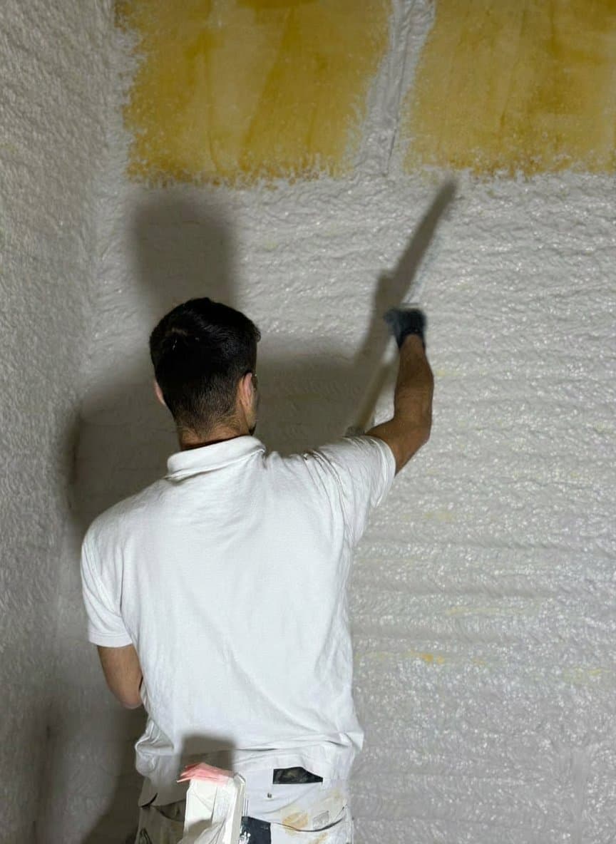 Stuc-noord vakmannen aan het werk